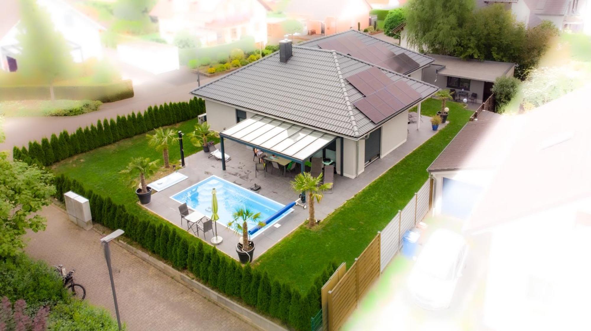 Grosszuegige Unterkunft Mit Terrasse Oberbrechen Exterior foto