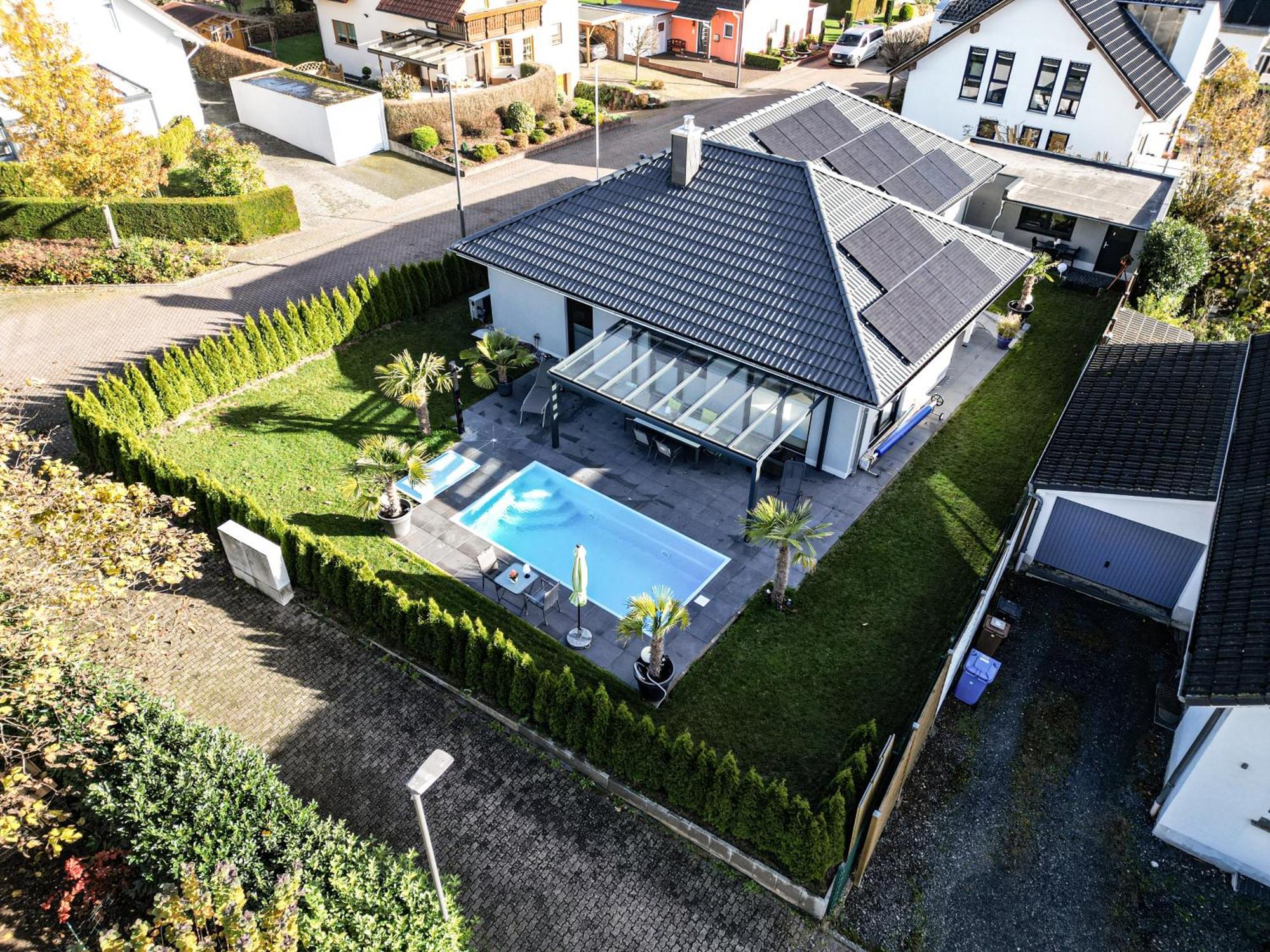Grosszuegige Unterkunft Mit Terrasse Oberbrechen Exterior foto